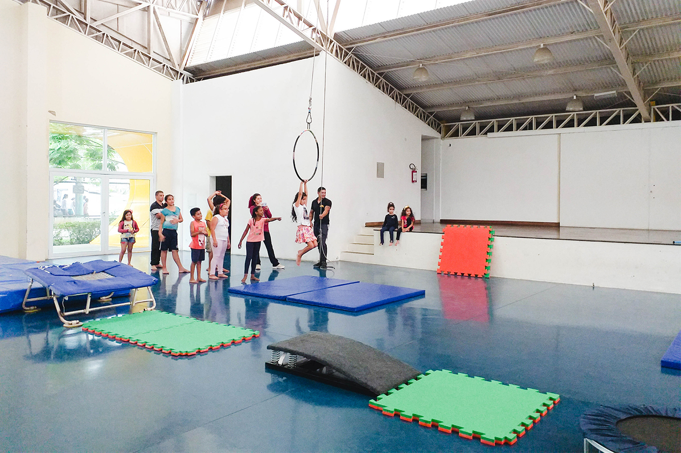 Férias Divertidas: CCPL do Parque dos Camargos promoveu “Oficina de Vivência Circense”