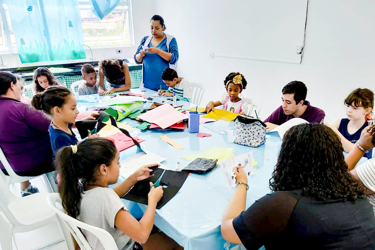 Férias Divertidas: CCPL do Jardim Paraíso promoveu oficinas criativas para o entretenimento das crianças
