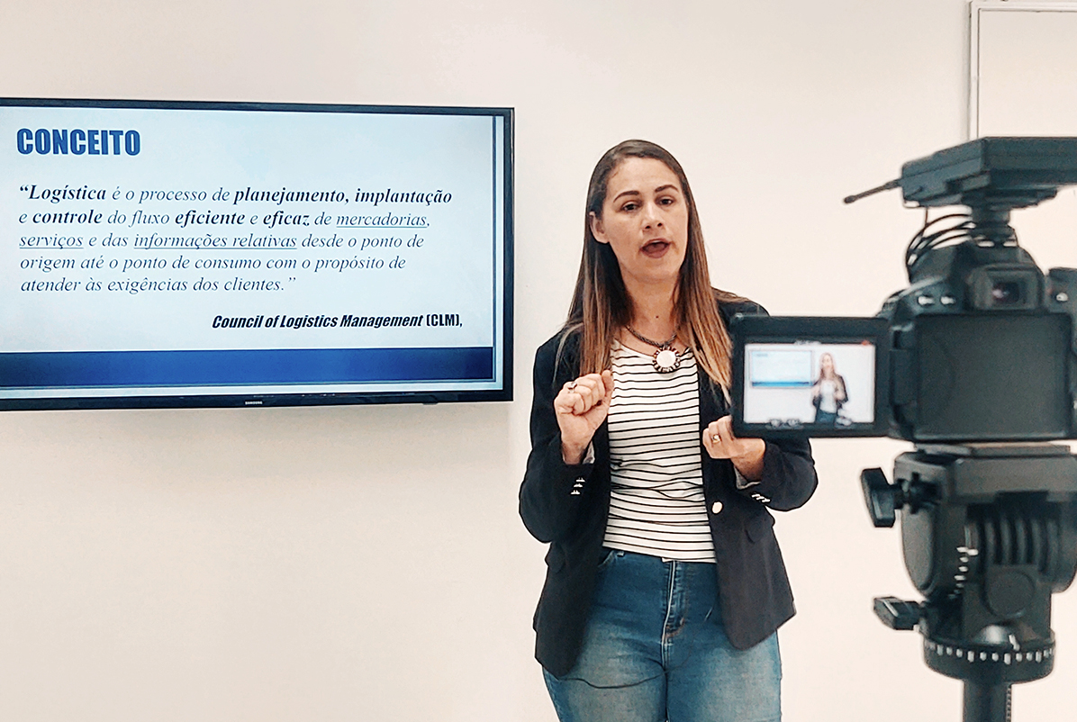 Professores dos CCPLs continuam gravando novas videoaulas