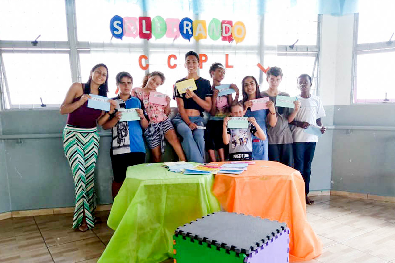 Férias Divertidas: As crianças do CCPL do Parque Imperial aprenderam brincando durante atividade de soletrar