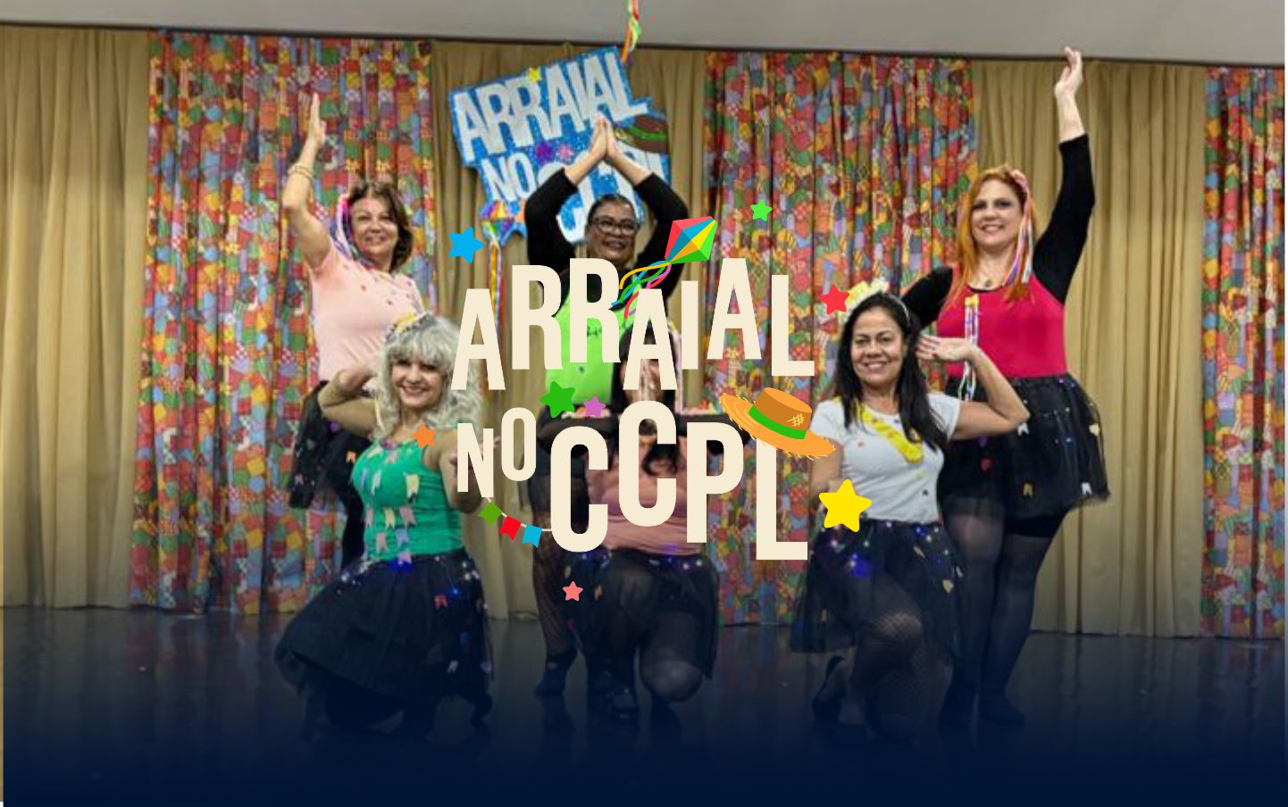 Arraial no CCPL Gabriela de Freitas reuniu dança, música e cultura no Jardim Paraíso 
