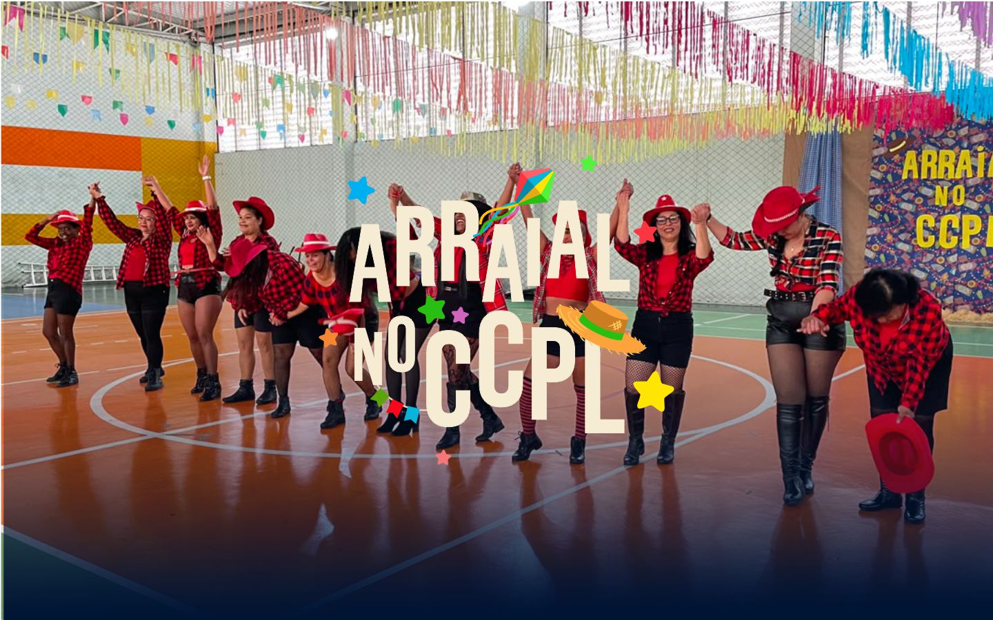 Arraial no CCPL Maria Evangelista reuniu dança, arte e cultura no Jardim Mutinga 