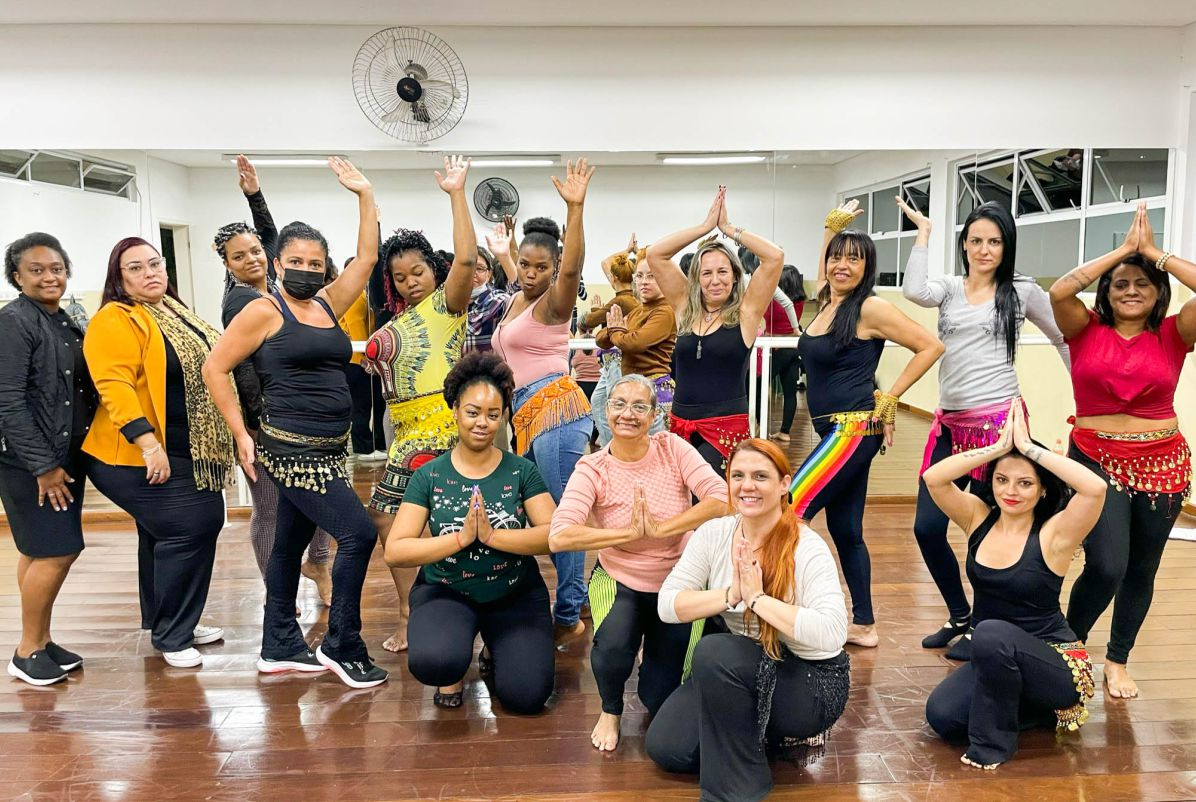 CCPL Engenho Novo promoveu momento interativo entre as turmas dos cursos de Dança do Ventre e de Manicure e Pedicure da unidade