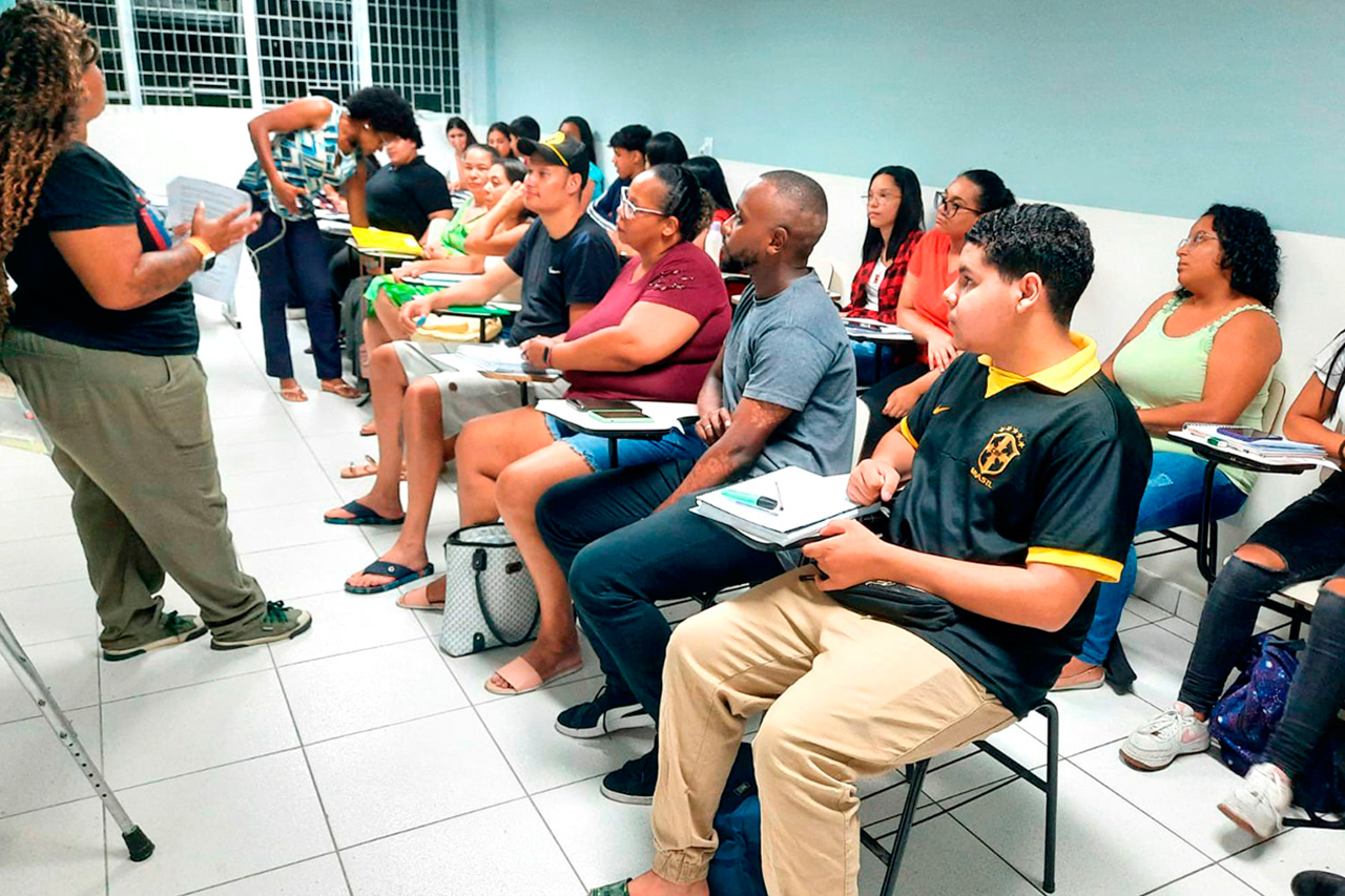 CCPL Ésio Augusto de Souza promoveu Workshop de Gestão do Tempo para os alunos de Auxiliar Contábil / RH 