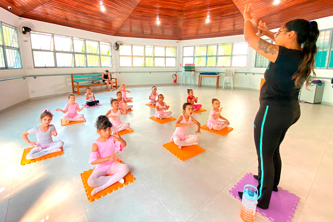 CCPL Hercília da Silva Barbosa oferece gratuitamente aulas de ballet baby para as crianças 