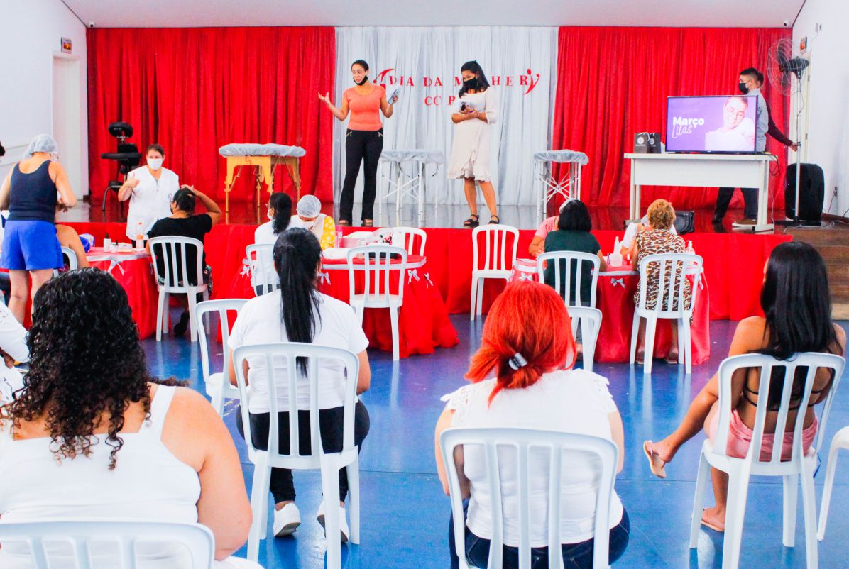 CCPL Jardim Paraíso promoveu workshop de beleza em homenagem ao ‘Dia Internacional da Mulher’