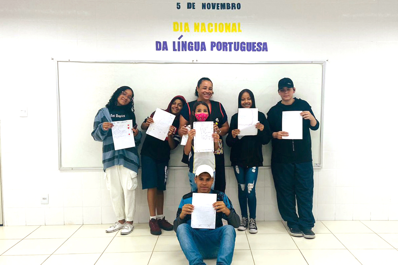 Centro de Capacitação Profissional e Lazer – CCPL Abade Gonzaga dos Santos promoveu um Circuito Literário em comemoração ao ‘Dia Nacional da Língua Portuguesa’