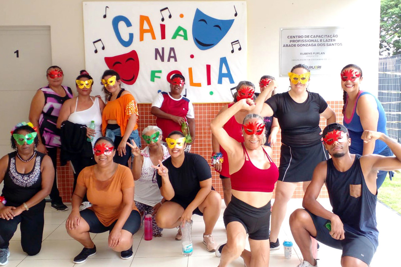 Centro de Capacitação Profissional e Lazer – CCPL Abade Gonzaga dos Santos realizou atividades especiais em comemoração ao Carnaval
