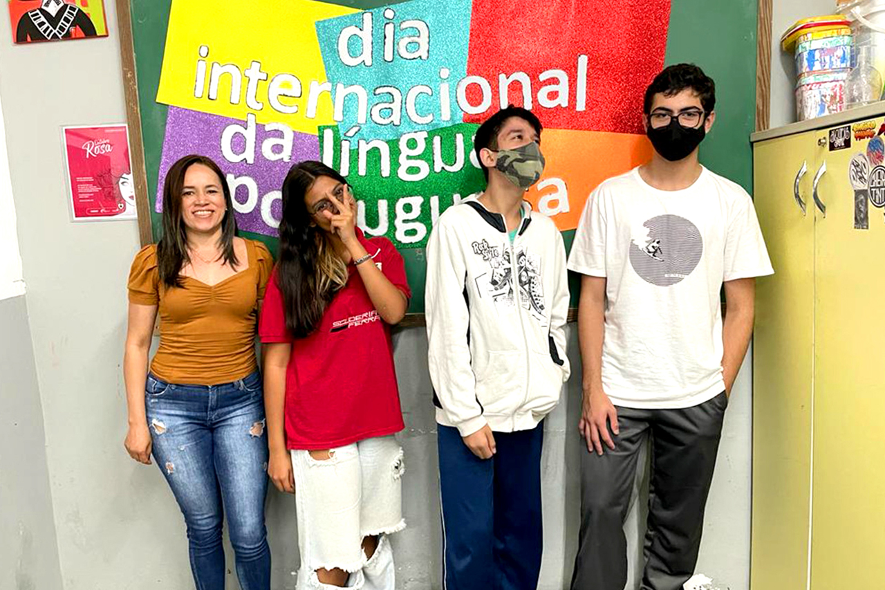 Centro de Capacitação Profissional e Lazer – CCPL Hercília da Silva Barbosa promoveu um Circuito Literário em comemoração ao ‘Dia Nacional da Língua Portuguesa’