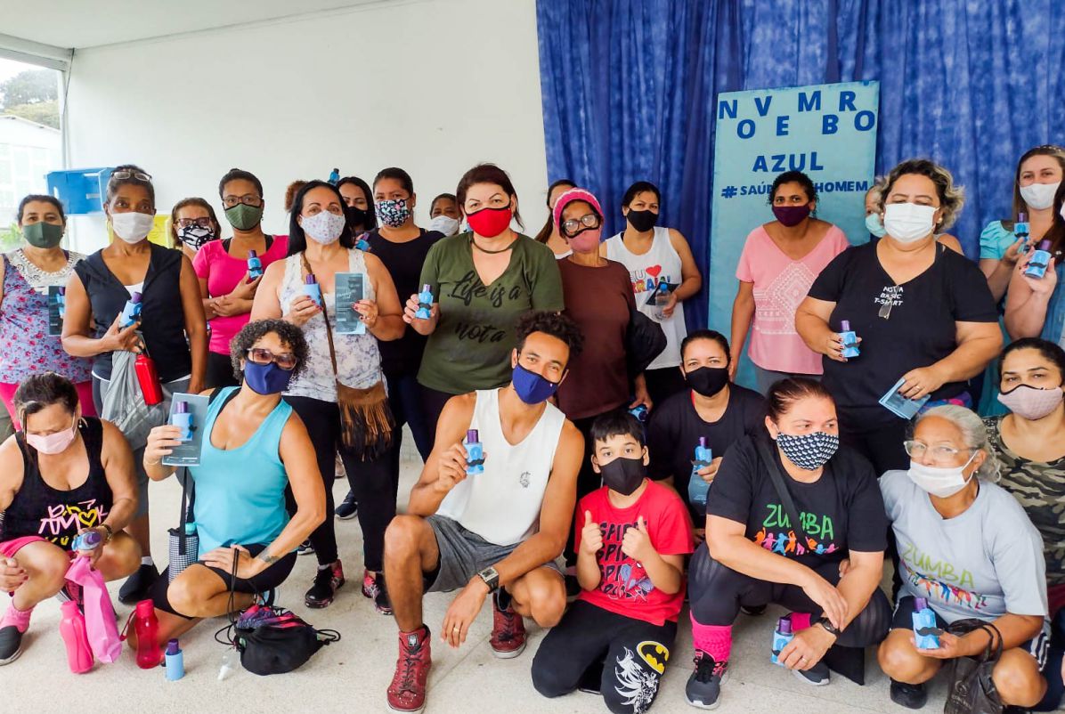 Equipe Psicossocial do CCPL realizou palestra sobre a campanha ‘Novembro Azul’ na unidade do Parque dos Camargos