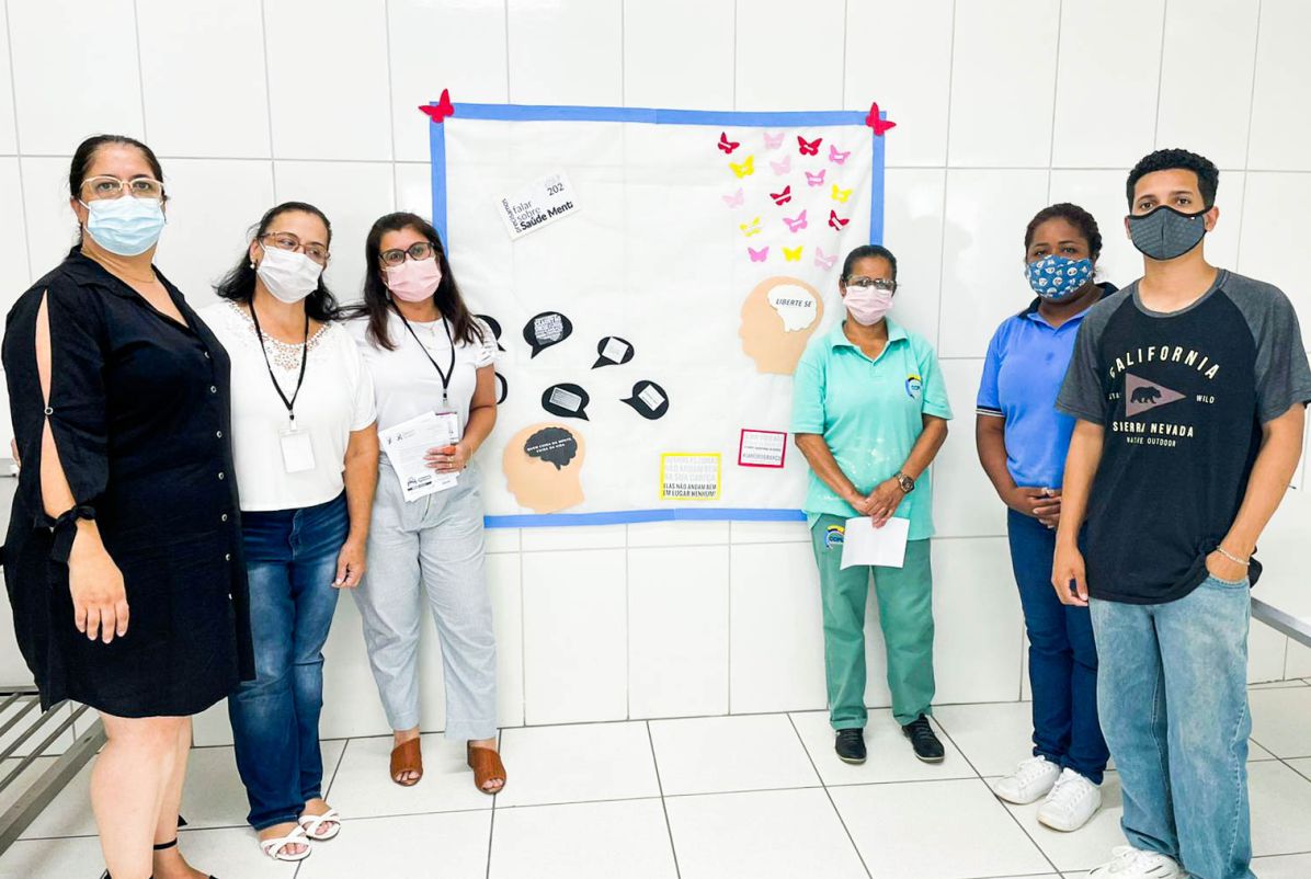 Equipe psicossocial realizou palestra sobre a campanha ‘Janeiro Branco’ no CCPL Jaraguá Mirim