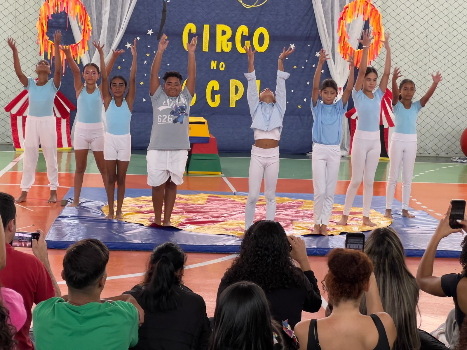 Espetáculo de Circo no CCPL Maria Evangelista encantou o público no Jardim Mutinga