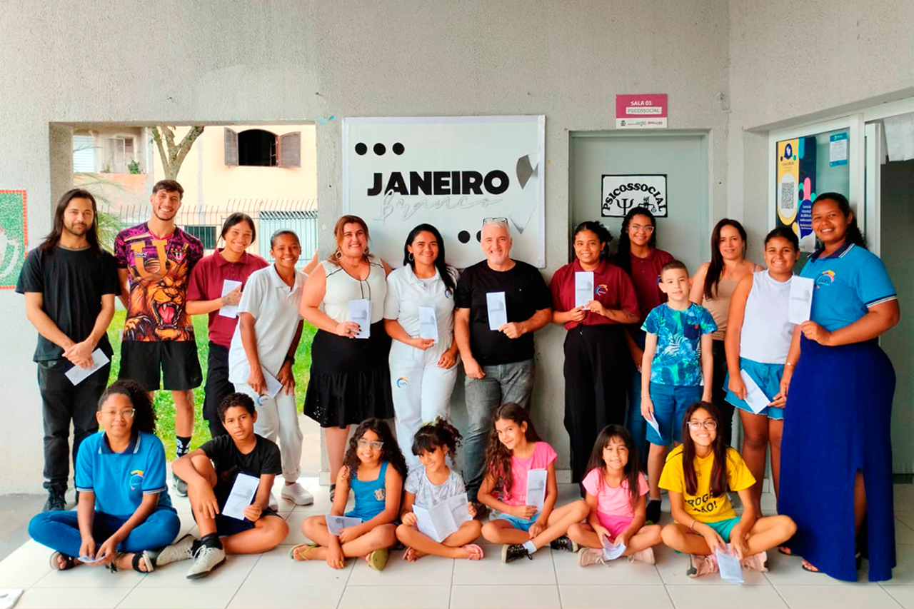 Janeiro Branco: Psicóloga e Assistente Social do CCPL Jaraguá Mirim realizaram uma roda de conversa em apoio à campanha