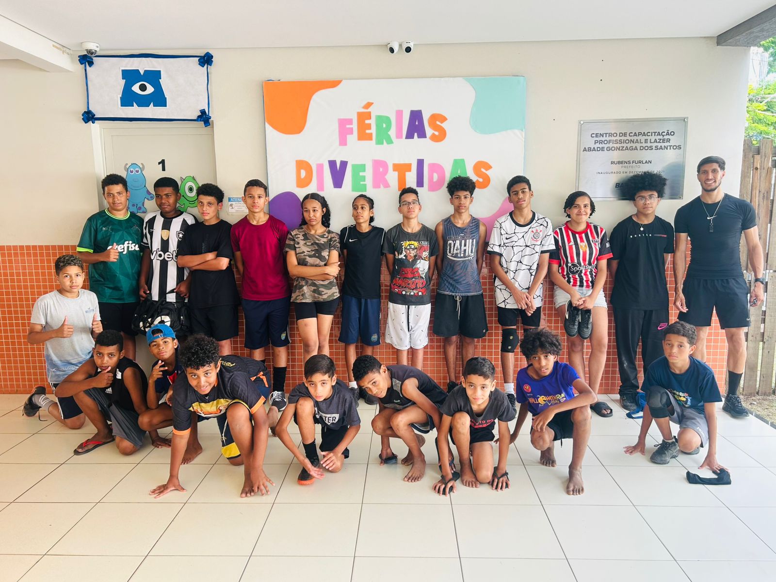 O projeto Férias Divertidas garantiu momentos de lazer e convivência no CCPL Abade Gonzaga dos Santos