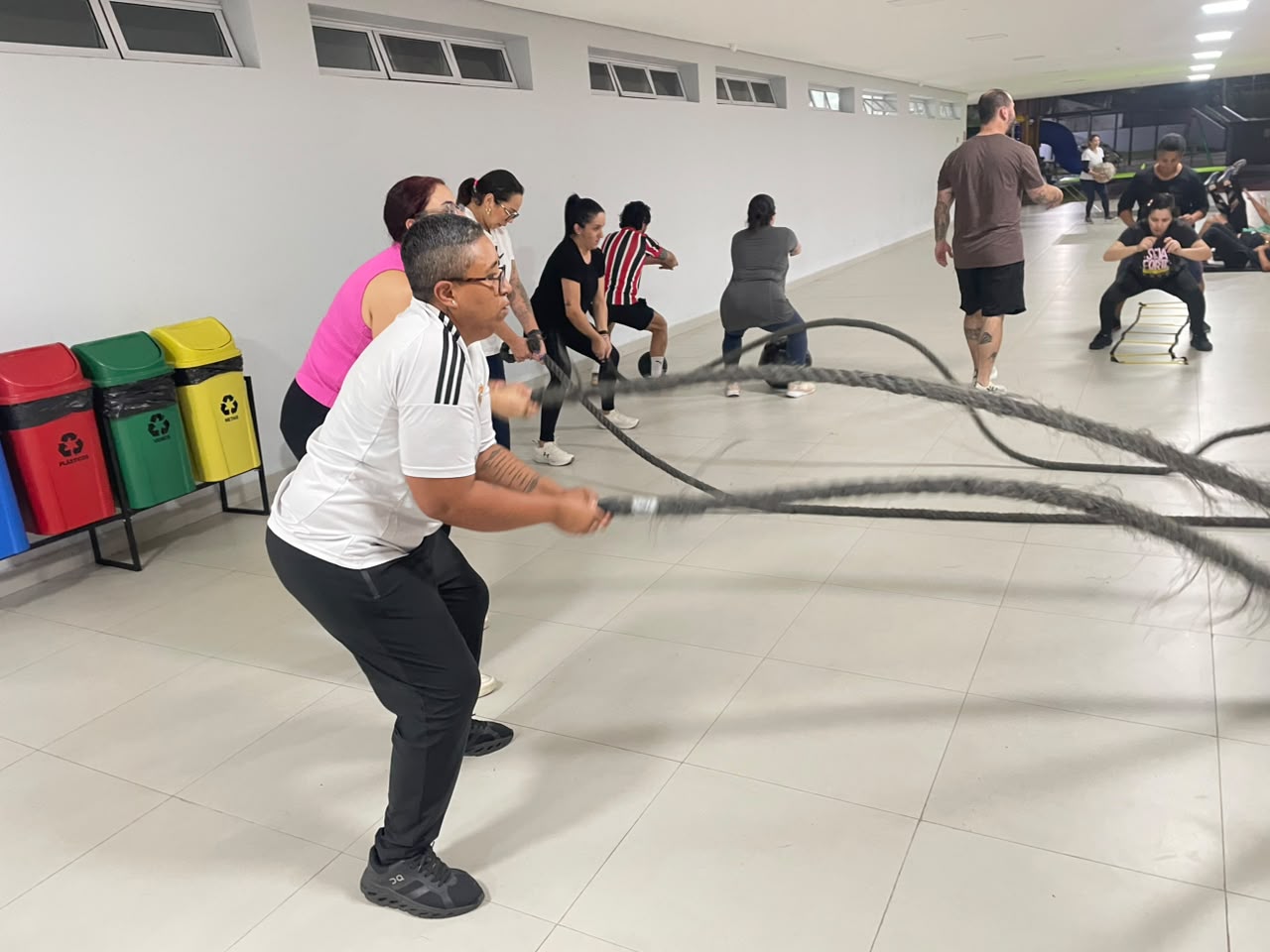 Treinamento Funcional gratuito promove força, equilíbrio e condicionamento físico no CCPL Jorge Luiz Bertolino Rosa 