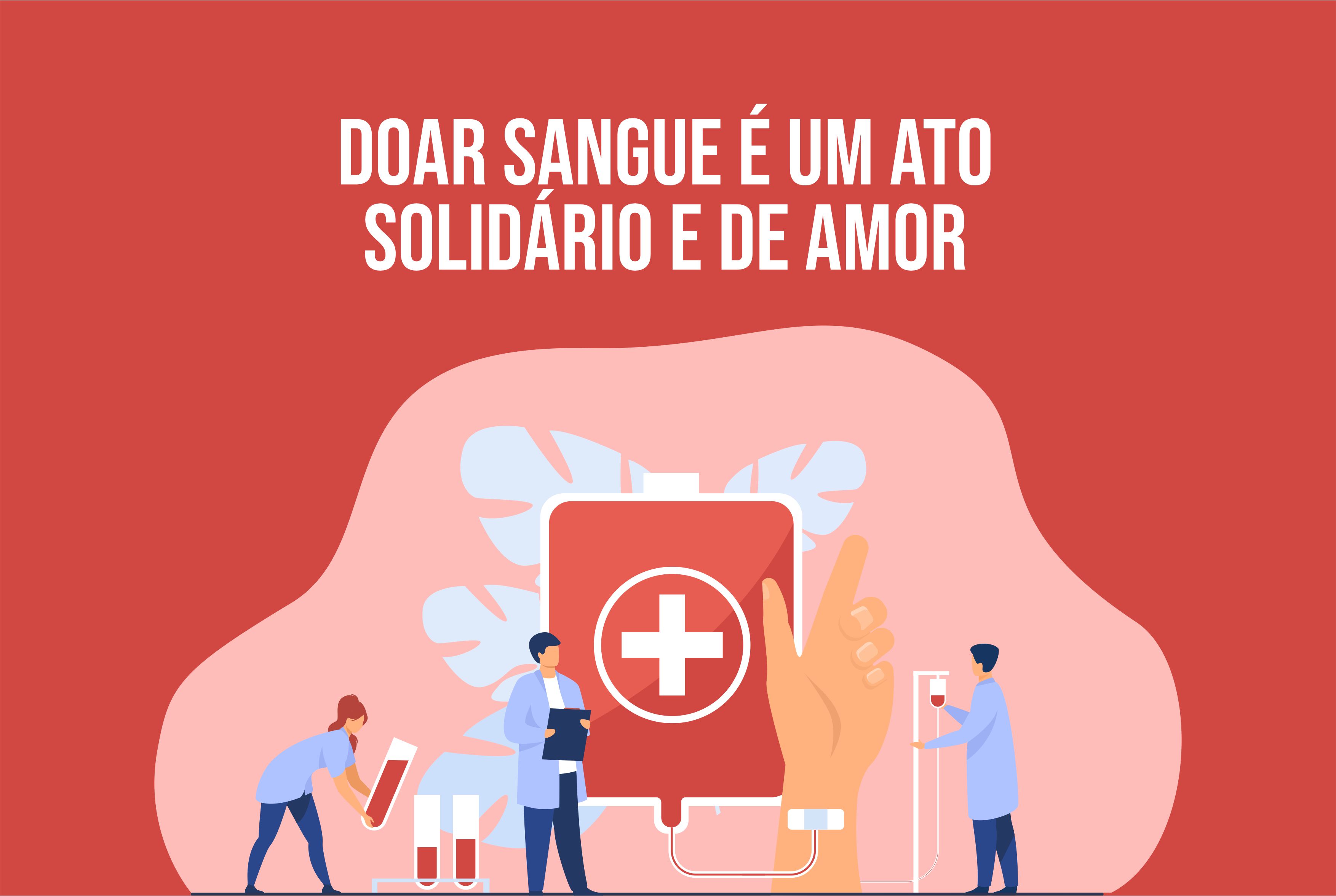 Doar sangue é um ato solidário e de amor que precisa ser incentivado sempre; os CCPL’s abraçam essa causa